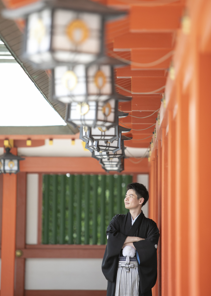 新郎様お一人ショット♪