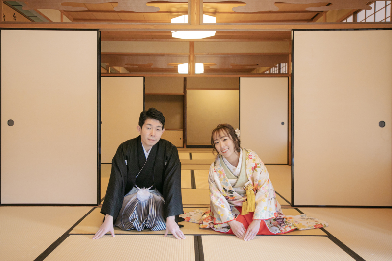 白川茶室ロケ