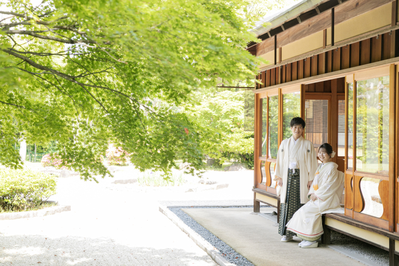 白川茶室ロケ