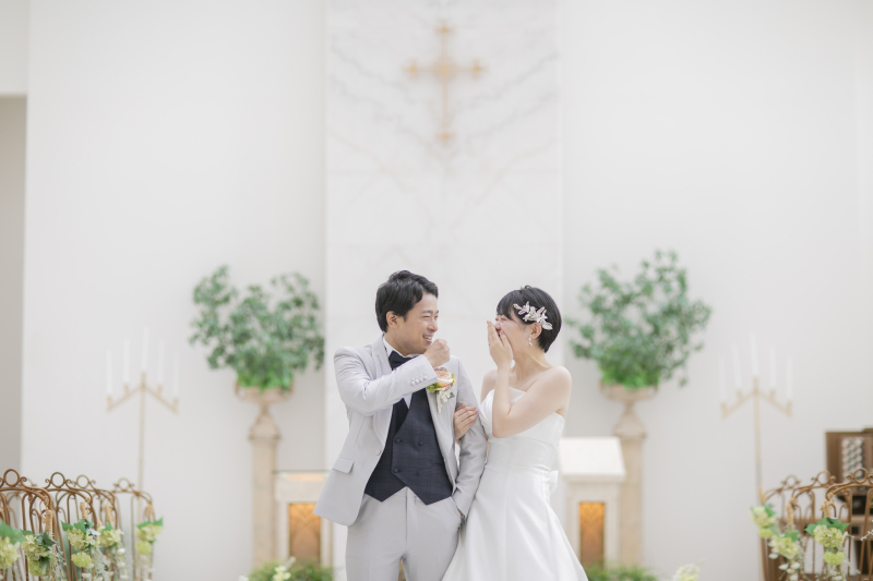 チャペルでほっこりフォト