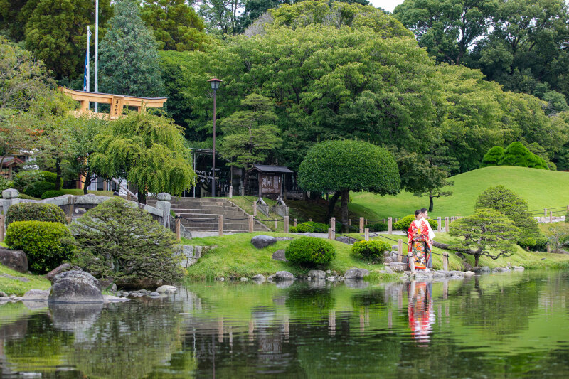 水前寺公園ロケフォト
