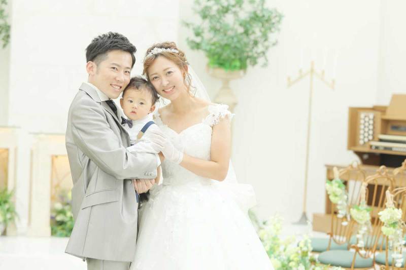 チャペルでお子さまと一緒に♪