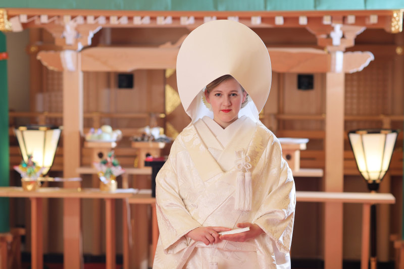 花嫁様お一人で