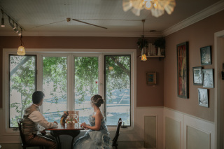 オシャレなカフェでサンセットロケ　ROUTE61