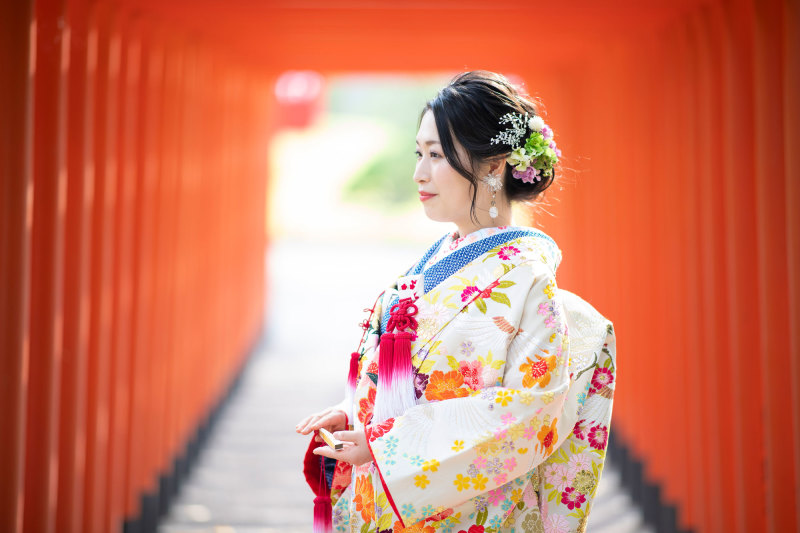 お一人での撮影も♡