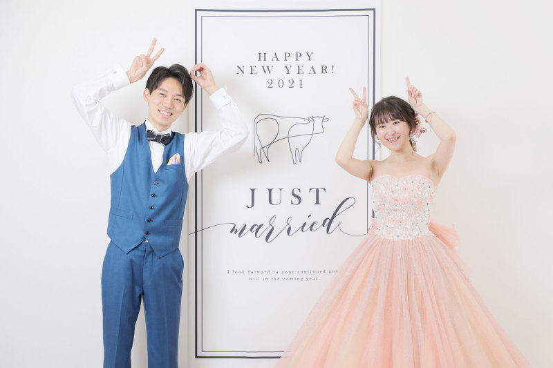 カジュアルなスタジオでの撮影