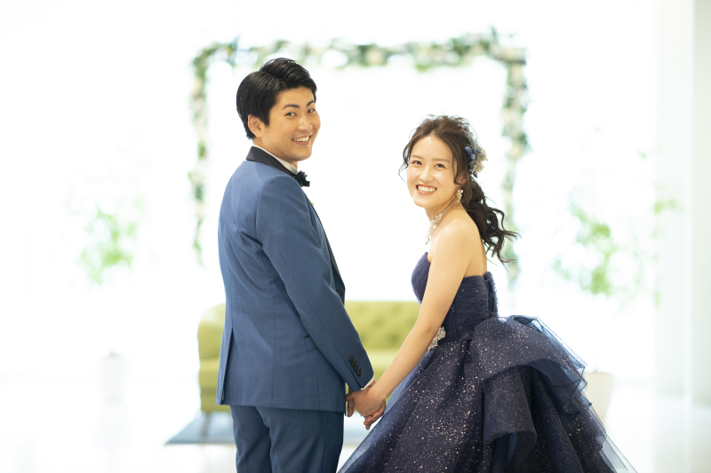 チャペル前ロビーで