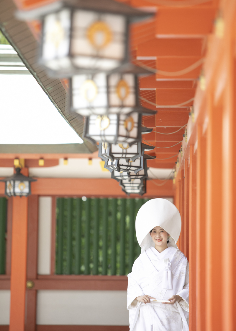 新婦様お一人ショット