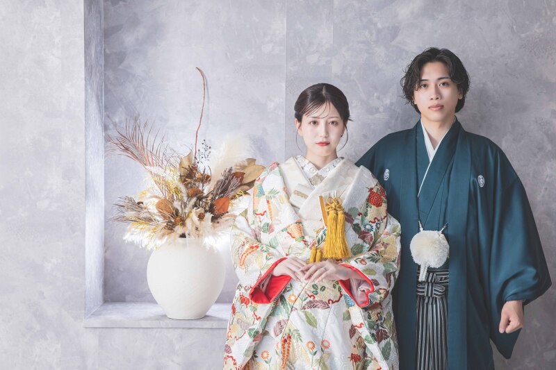 【6・7月撮影の方限定】和装or洋装スタジオ撮影★撮影全データ100カット★59,400円相当の豪華特典付き