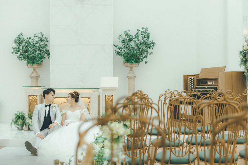 【撮影は11月末まで50%オフ!】フォトウェディング必見!本物の結婚式場でスタジオ&チャペル&神殿フォトプラン(和洋装3着)