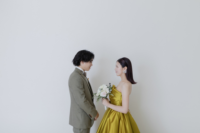 【7-9月撮影限定】新婦2着(洋装)夏得✦35%オフ✦スタジオ撮影プラン《全データ付》データ納品7-10日以内!!