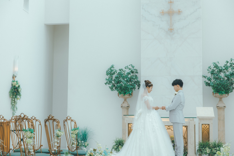 【撮影は11月末まで50%オフ!】フォトウェディング必見!本物の結婚式場でスタジオ&チャペル&神殿フォトプラン(和洋装3着)