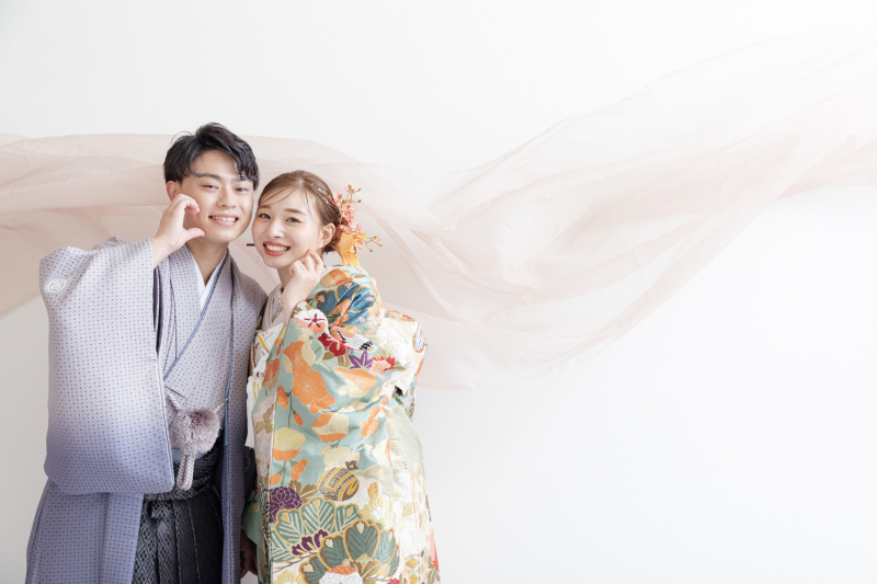 【11月お申込限定 50%OFF リトル婚】和洋装2着 少人数婚 洋装チャペル挙式&和装前撮りフォトプラン