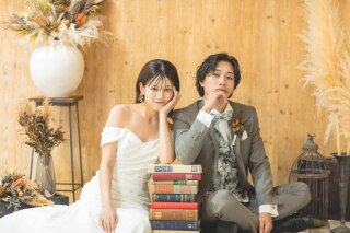 【7-9月撮影限定】新婦2着(洋装)夏得✦35％オフ✦スタジオ撮影プラン《全データ付》データ納品7－10日以内！！