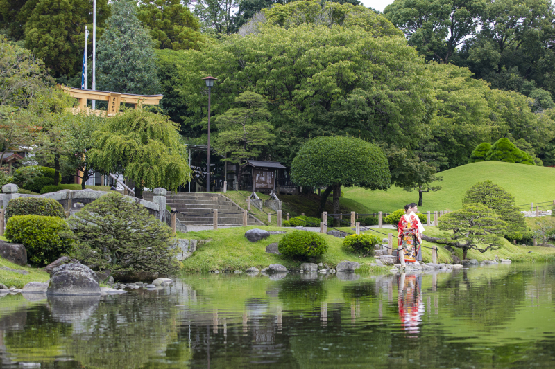 【水前寺成趣園】データ付きロケプラン