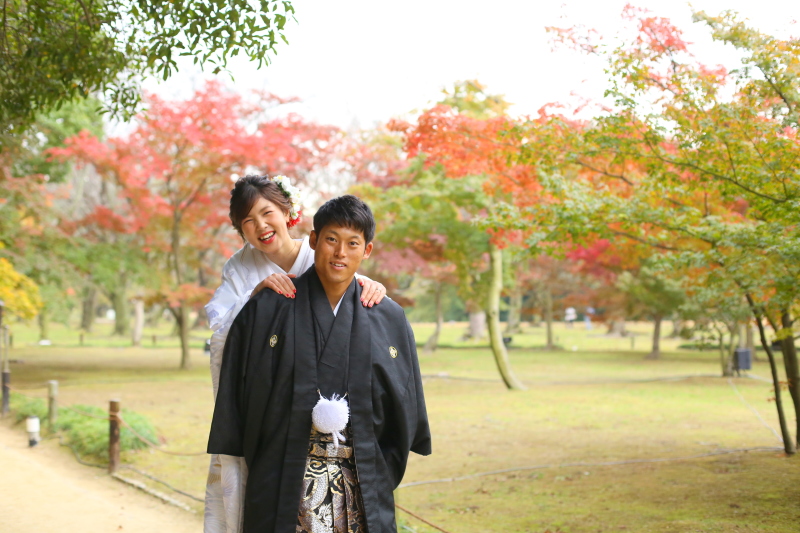 挙式に間に合った!