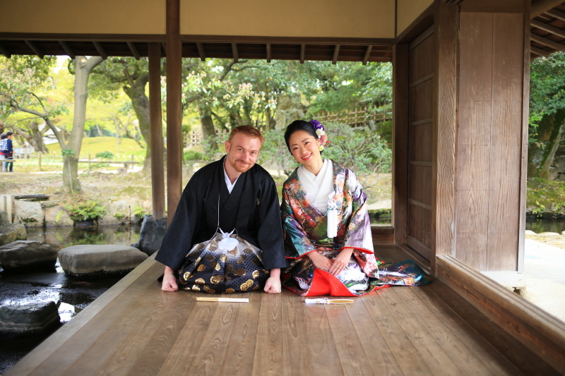 主人にも着物を着てもらいたくて