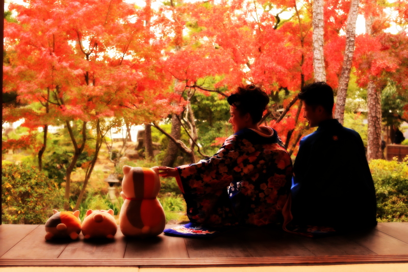 一緒に撮影できました