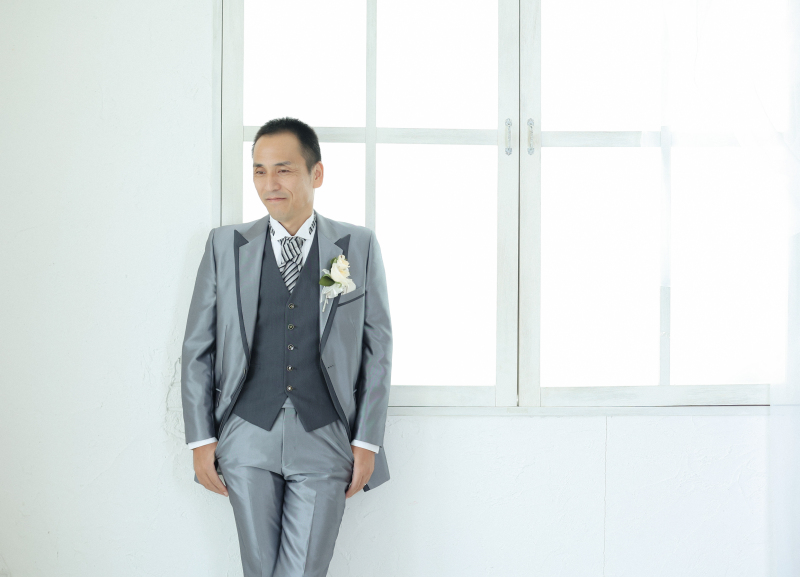 ご新郎様ソロショット