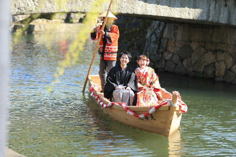 川舟にも乗れました☆