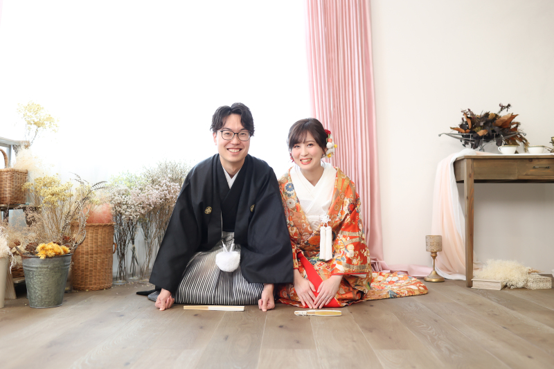 正座でごあいさつ