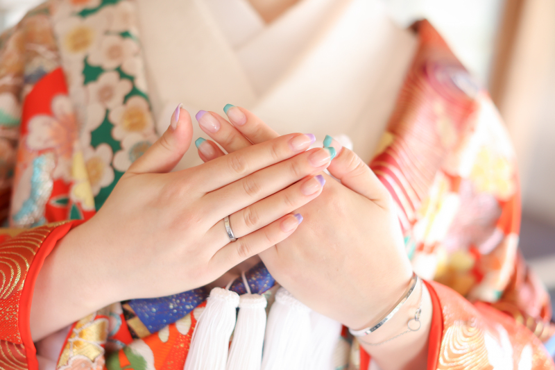 お手元ショット