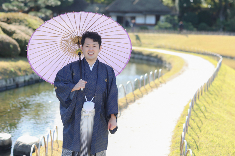 ご新郎様ソロショット