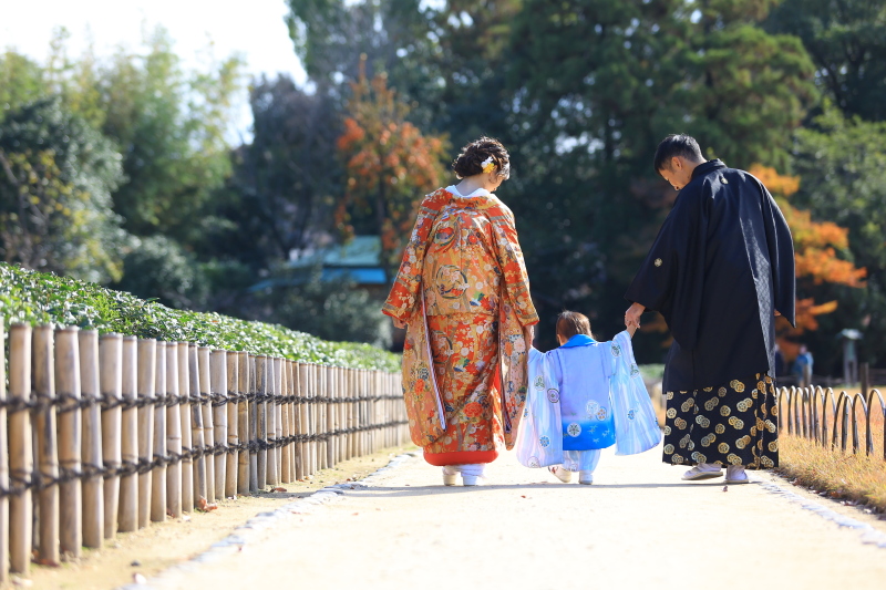 お散歩をしながら