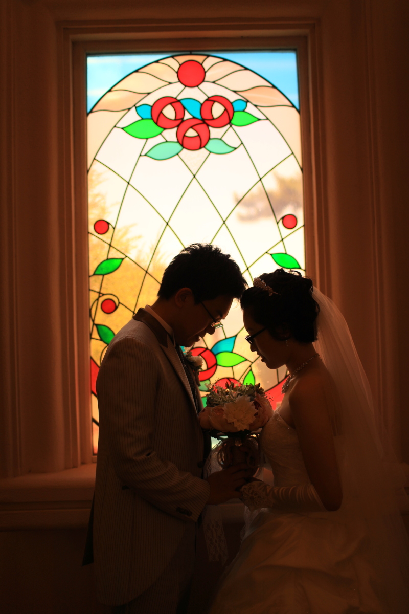 チャペルでの撮影