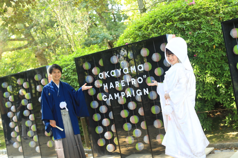 地元である後楽園での撮影、やっぱり素敵です!