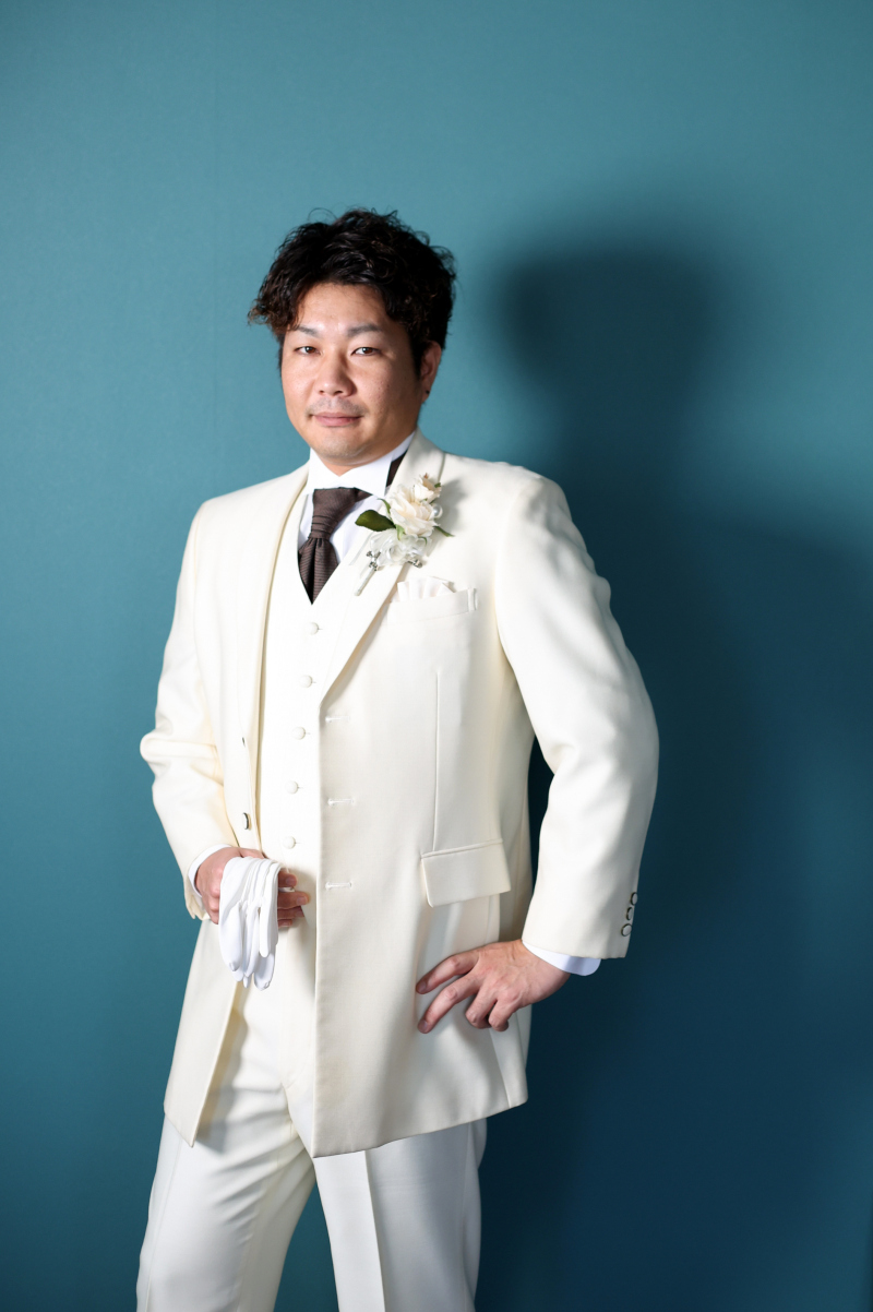 ご新郎様ソロショット