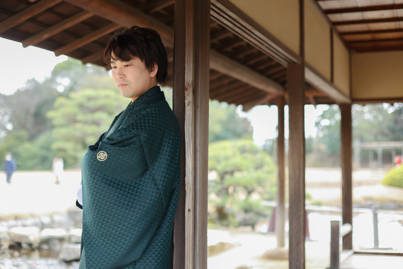 ご新郎様ソロショット