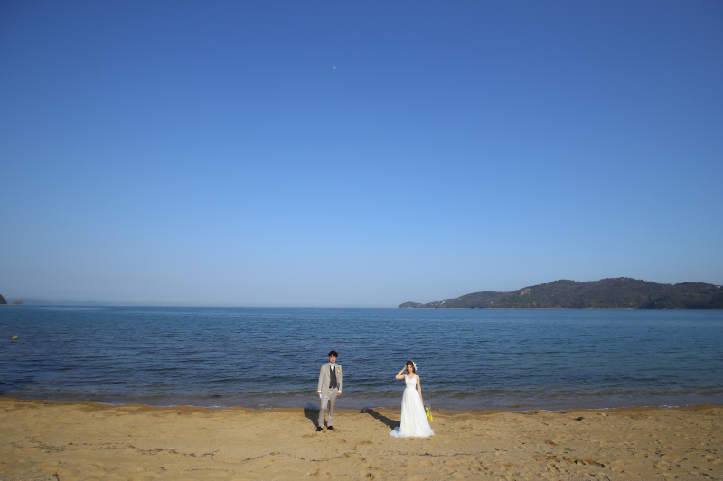 最後はビーチで