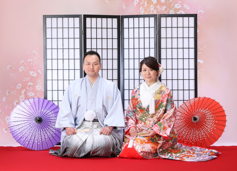 和装と洋装でスタジオ撮影☆