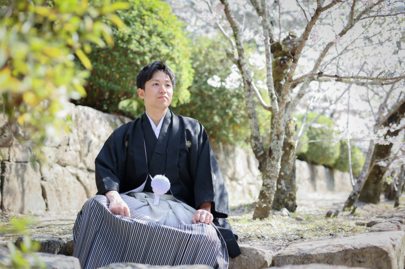 ご新郎様ソロショット