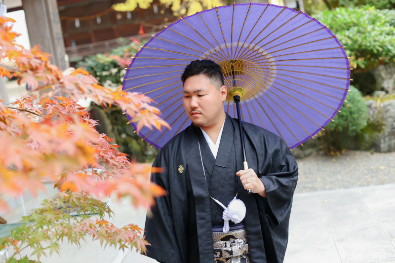 ご新郎様のお1人ショット