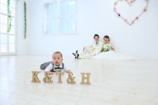 子連れでも安心して撮影できました！