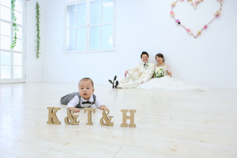 子連れでも安心して撮影できました!