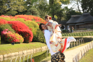 とにかく楽しい撮影でした！男性の衣装の種類も多く大満足です！