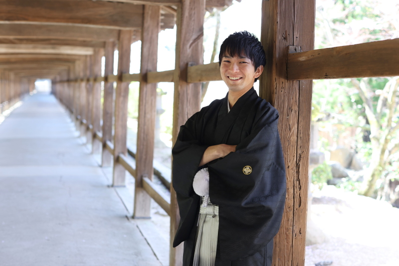 ご新郎様ソロショットも