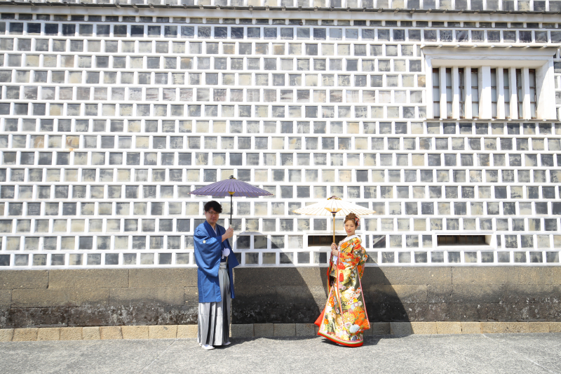 風情ある白壁と