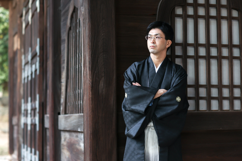 ご新郎様ソロショット