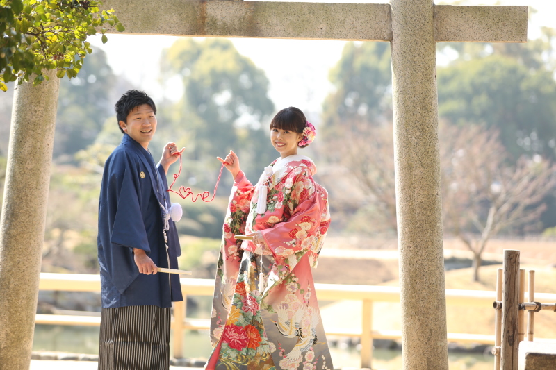 衣装とヘアメイクも素敵に