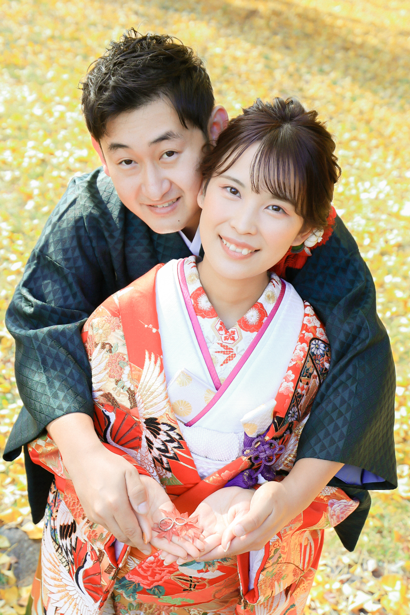 紅葉撮影ならではのショット