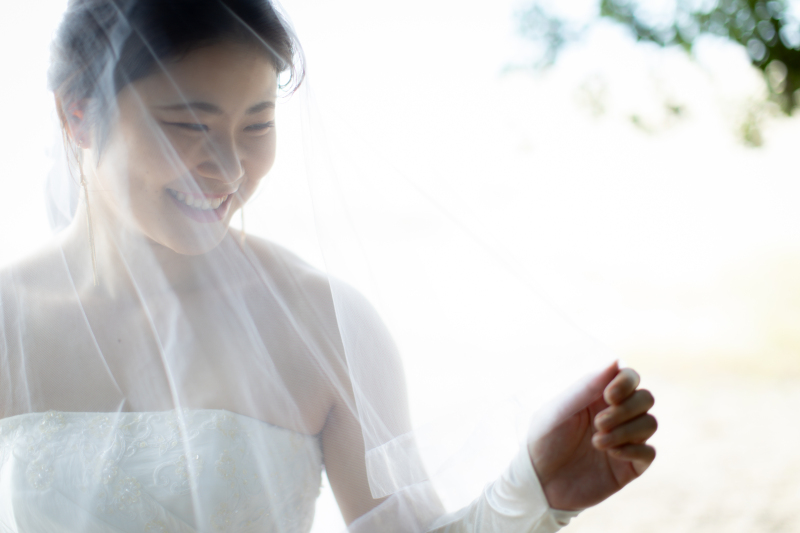 ご新婦様のソロショット