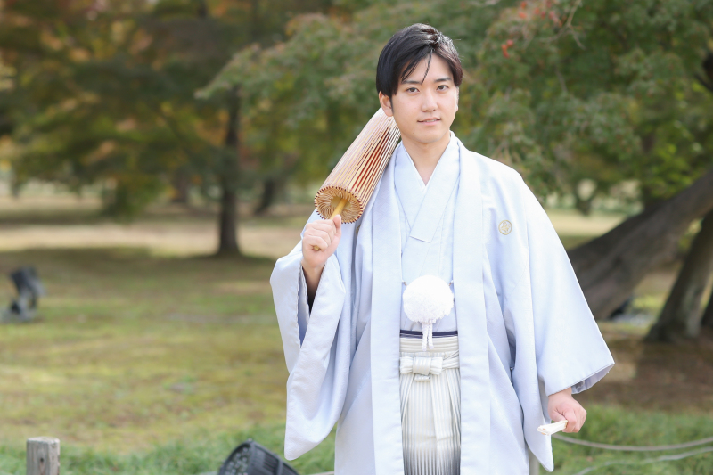 ご新郎様のソロショット