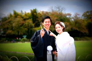 観光スポット撮影