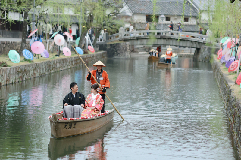 川舟に乗って特別体験