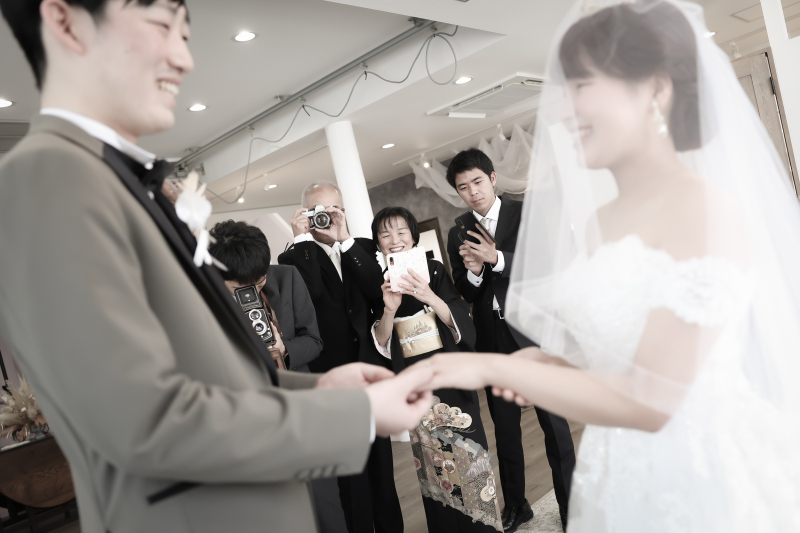 家族と残すウェディングフォト