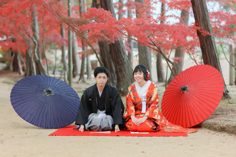 お2人でごあいさつ